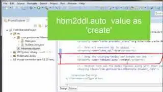 Hibernate Tutorial Part 5 - hbm2ddl.auto property in detail ( Hands on)