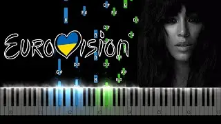 Loreen - Tattoo | Sweden 🇸🇪 | Grand Final | Eurovision 2023 Piano Tutorial