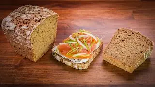 Easiest Ever NO KNEAD Rye Bread Recipe | How To Make It By Hand