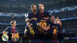 Real Madrid Vs Barcelona - 0 : 3 La Liga Highlights & Goals (  23 December 2017 )