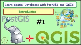 How to Install PostgreSQL | Learn Spatial Databases with PostGIS and QGIS |  Part 1 | Eng Subtitles
