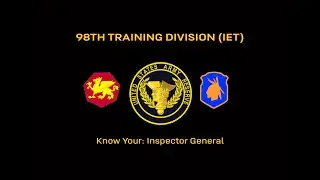 Know Your: Inspector General