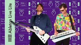 Ableton Drift synth guitar lead tutorial - NO 3rd party plugins! [Ableton Live 11 tips & tricks]