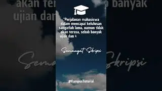 perjalanan mahasiswa #skripsi