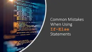 Common Mistakes Using If Statements in Java