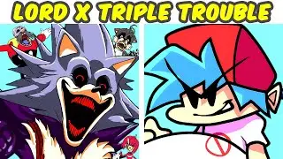 Friday Night Funkin VS Lord X Slaves Remix (Triple Trouble Lord X Mix) (FNF MOD/Sonic.EXE)