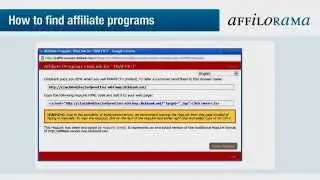 How To Find Affiliate Programs