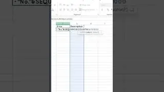 Excel Tutorial : Auto Numbering Excel formula is the hotkeys to work automatically with EXCEL3