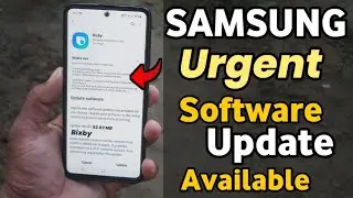 Samsung Urgent Software Update Is Available With New Features | A51 A52 A52S A71 A31 A32 S21 S22