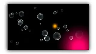 bubbles effect Tamplate video background | light effect | Kinemaster Template Black Screen Status