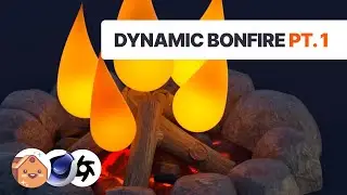 Create a stylized dynamic bonfire: PT. 1 | A Happy Toolbox Tutorial