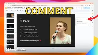 How to Edit a Comment in Google Slides