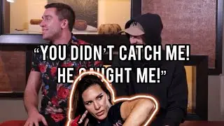 Cat Zingano crashes Dylan Rush Interview