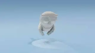 Cartoon Owl Animated and Rigged Base Mesh 3D Model