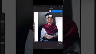 How Create a stencil from any image in procreate