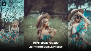 Lightroom Vintage Vsco Preset Photo Editing Tutorial | [ FREE LIGHTROOM PRESET ] Ravi GR