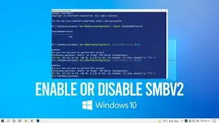 How to Enable or Disable SMBv2 in Windows 10 / 11