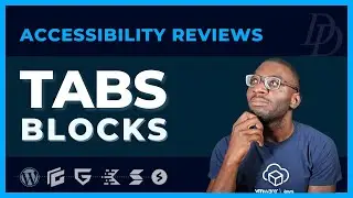 Accessibility Review - Six Tabs Blocks in WordPress