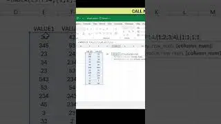 Excel Array Power To Combined Multiple Columns into One Single Column | Excel Tips & Tricks