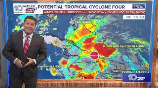 Tropical storm warnings, watches issued ahead of tropical system