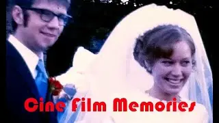 Wedding, 1970s Amateur Home 8mm Cine Film