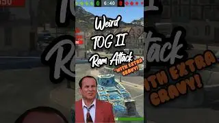 Weird TOG II Ram Attack!🔥🤣 #wotblitz #wotb #worldoftanks #worldoftanksblitz