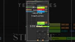 Melodic Techno Ableton Template Project #minimal #techno #ableton #template #fullproject