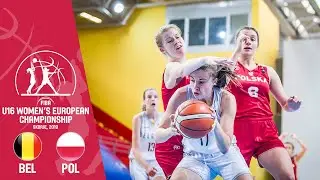 Belgium v Poland - Full Game - FIBA U16 Womens European Championship 2019