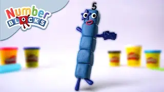 @Numberblocks- Number Five | Play-Doh