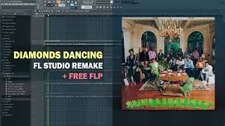 Young Thug & Gunna - Diamonds Dancing ft. Travis Scott (FL Studio Remake + Free FLP)