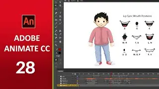 Adobe Animate CC Tutorial 28 | Full Course | Beginners Tutorial