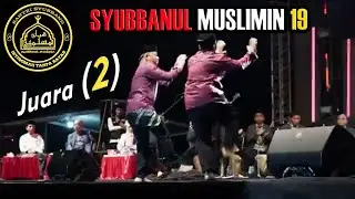 Festival Zapin Nasional MILAD 19 SYUBBANUL MUSLIMIN - ( Juara 2 ) - Hameed Uyee - Nissa Sabyan