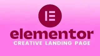 Elementor Landing Page Website Design | WordPress Elementor Pro Tutorial