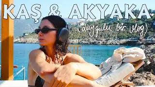 Türkiye'de geçirdiğim en güzel günler | Kaş’ta 29 Ekim & babamın Akyaka'daki evi 🫶🏻