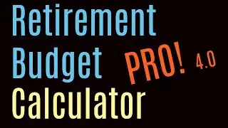 Introducing Retirement Budget Calculator Pro 4 0