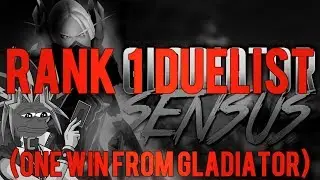 Sensus | Road to "Gladiator" Just to End at R1 Duelist (World of Warcraft Legion 3v3 Arena PvP)