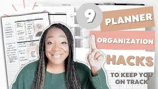 9 Planner Organization Hacks to Keep You On Track and Productive