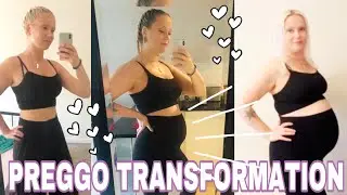 My pregnancy transformation 2021 + postpartum belly update
