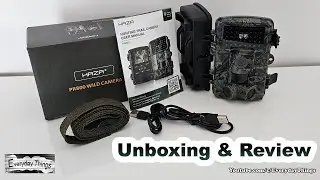 HAZA PR800 Wildlife Camera Unboxing and Review