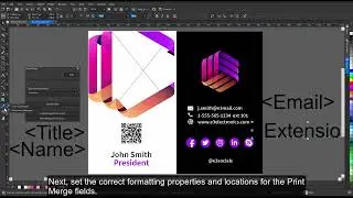 📇 CorelDRAW Print Merge Tutorial | Variable Data Printing Made Easy with Excel & CSV Files 🎯