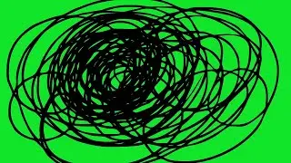 FREE 9 Scribble Transitions Animation Green Screen || By Green Pedia