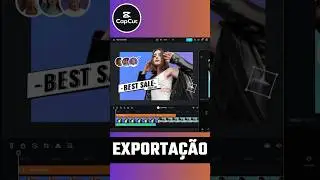 Como exportar vídeos com qualidade no Capcut. #capcut