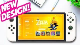 Nintendo Switch Store new design for Switch OLED!