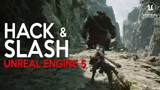 New HACK AND SLASH Games in UNREAL ENGINE 5 coming out in 2023 and 2024