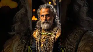 Cities of Russia in the form of people. 