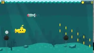 Flappy submarine game created by construct 2