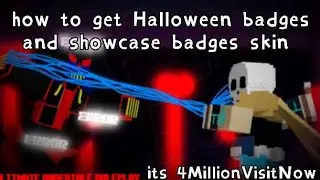 Roblox | Undertale Ultimate RP | all Halloween badges got |