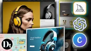 How to Create a FREE Landing Page Website with Midjourney AI, ChatGPT and Canva