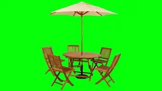 Green screen effect table