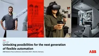 Automatica 2023 Press Conference - ABB Robotics